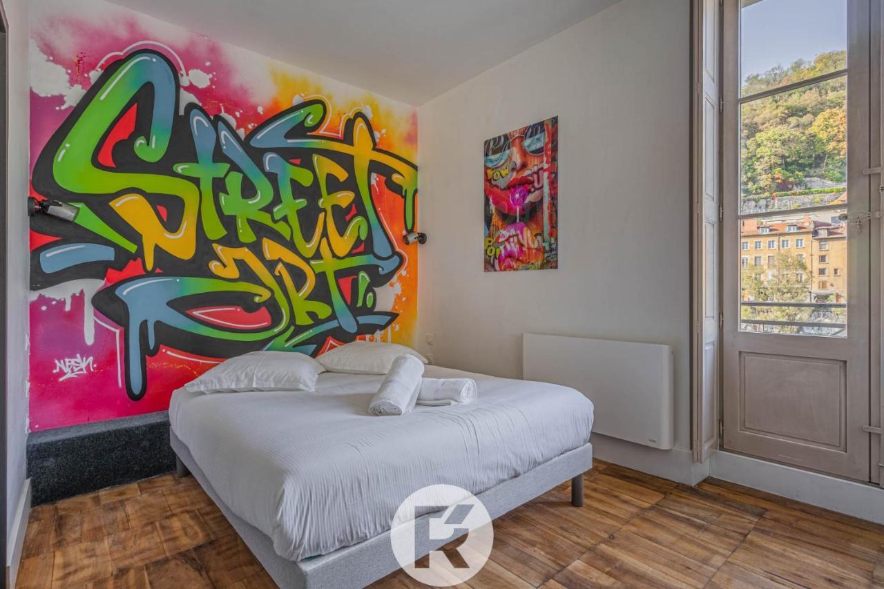 R'Apparts Studio Street Art Grenoble Exterior foto